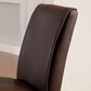Furniture of America Armstead Counter Height Chair in Dark Walnut (Set of 2), , large