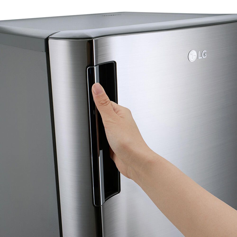 LG 5.8 Cu. Ft. Single Door Freezer Refrigerator in Platinum Silver NFM