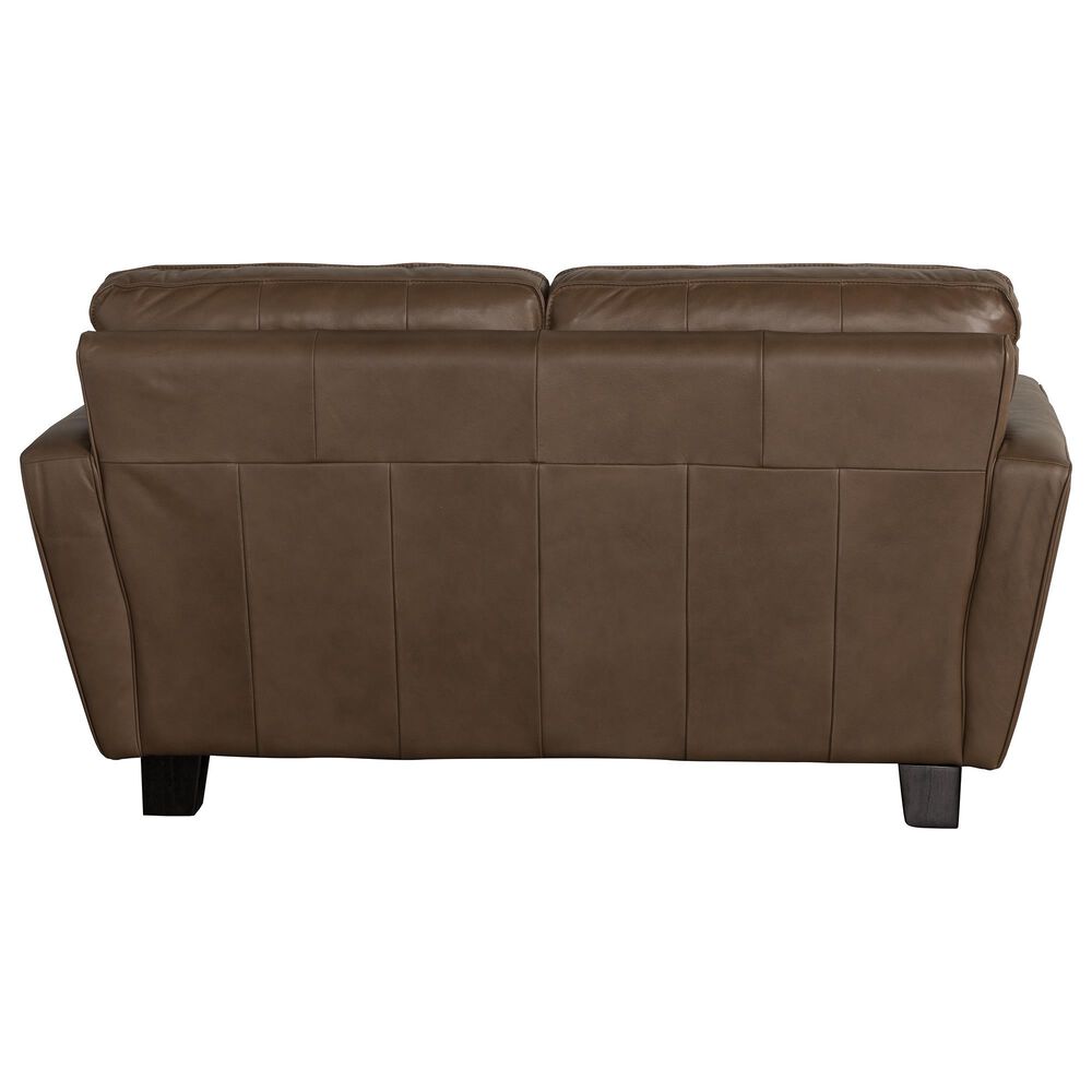 Chateau D&#39;ax Leather Stationary Loveseat in Aline Africa, , large