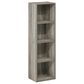 HOMLUX 4-Tier Open Shelf Display Organizer Bookcase in French Oak, , large