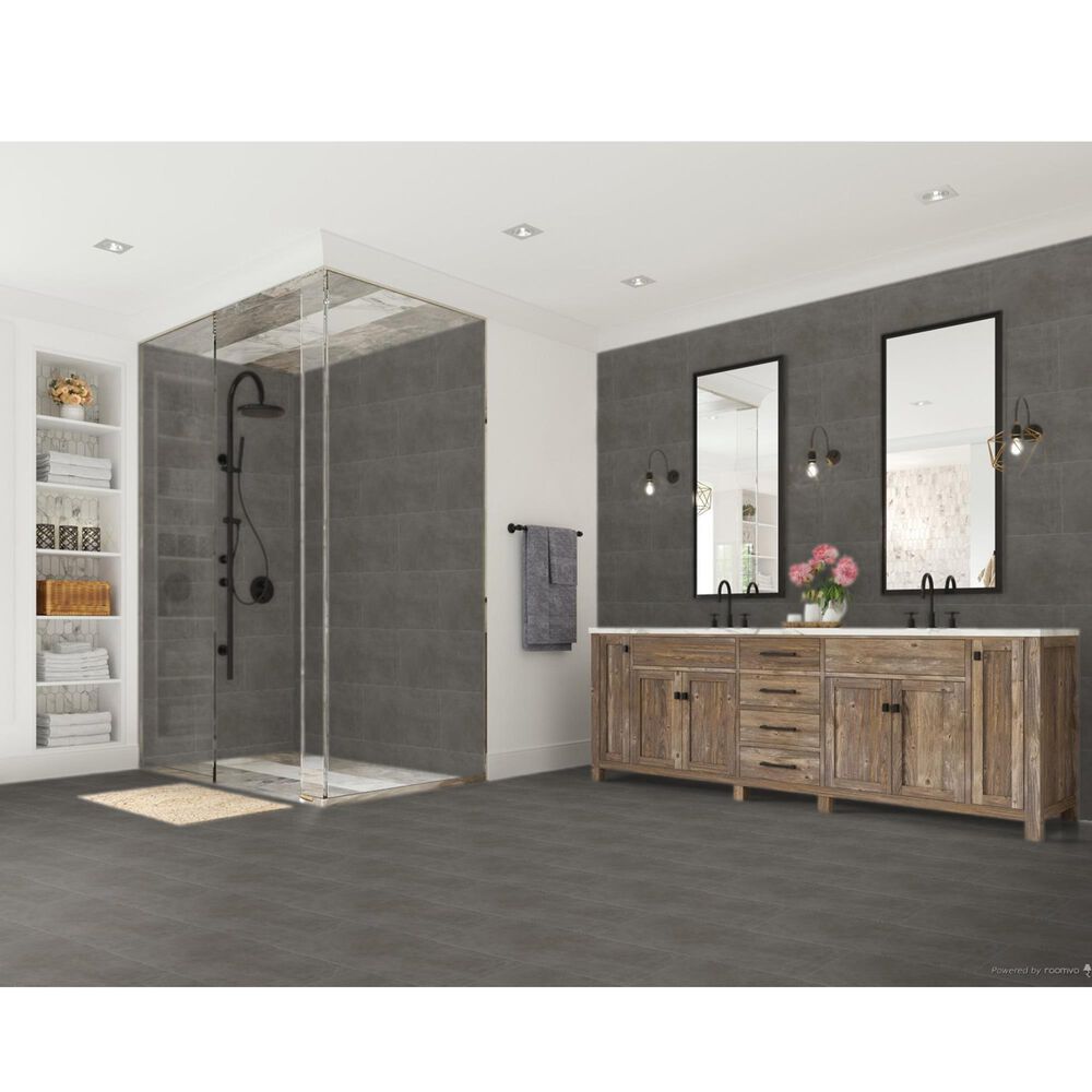 Dal-Tile Portfolio PF06RCT1224MT Iron Grey 12&quot; x 24&quot; Porcelain Tile, , large