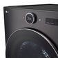 LG 7.8 Cu. Ft. Front Load Electric Dryer with Dual Inverter Heat Pump in Black Steel, , large