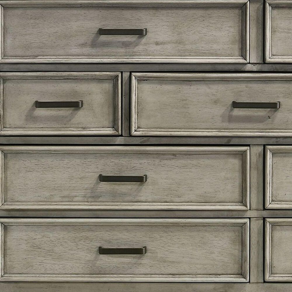 Mayberry Hill Sullivan Dresser and Mirror in Drift Grey, , large
