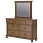 Ashley Rowlenstown 4-Piece King Panel Bedroom Set in Brown, , large