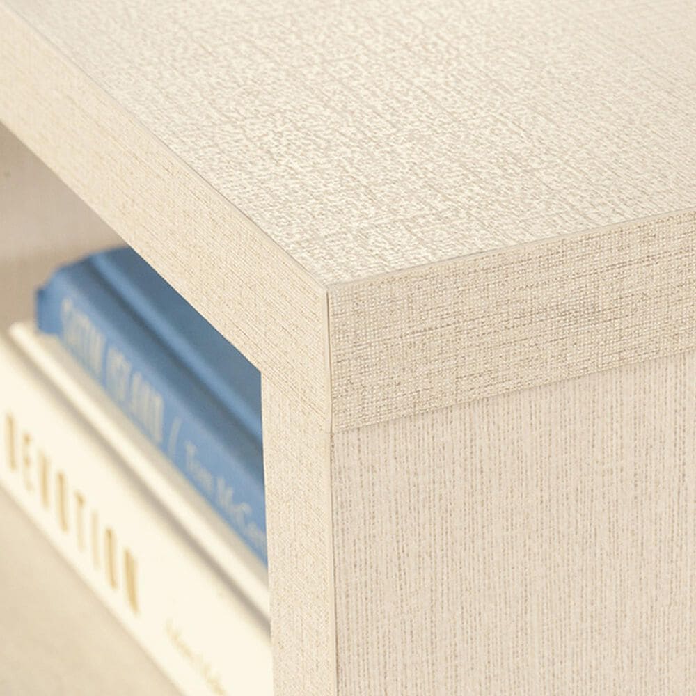 Sauder Grand Coast L-Shaped Desk in Dove Linen, , large