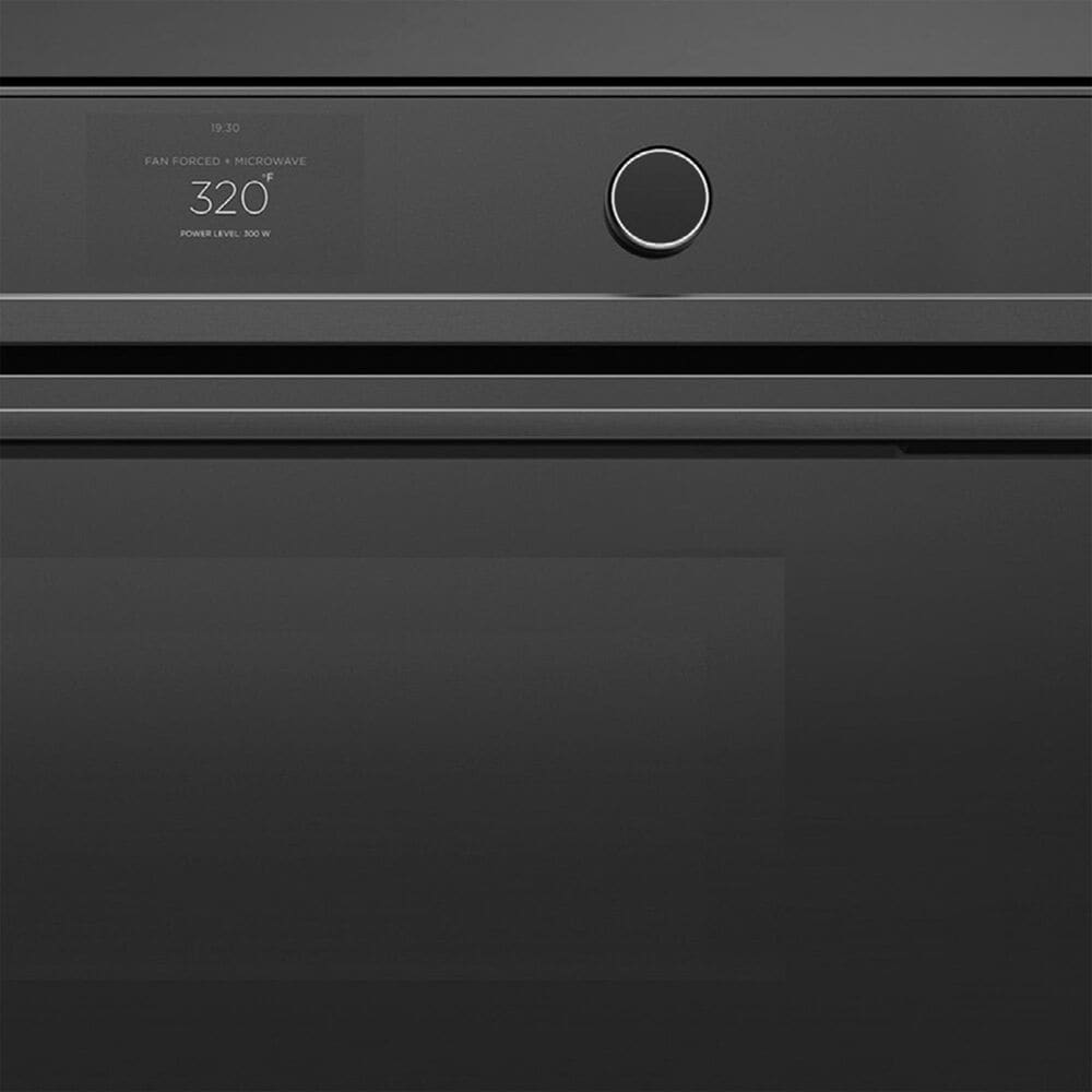 Fisher &amp; Paykel Minimal 30&quot; Single Electric Wall Oven with 22 Functions and Convection in Black, , large