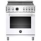 Bertazzoni 30" Professional  Induction Range in White, , large