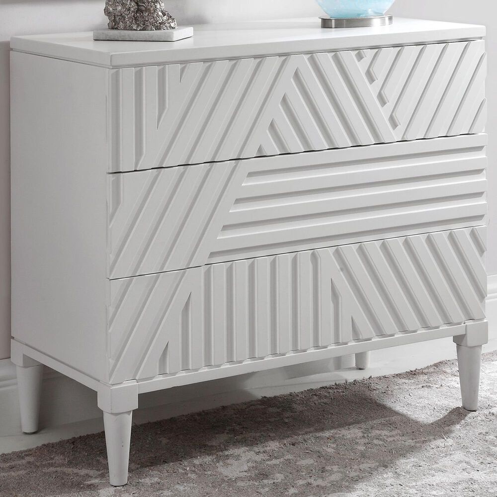 Uttermost Colby Chest in White, , large