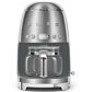 Smeg 47.34 Oz Drip Coffee Maker in Stainless Steel and Polished Chrome, , large