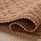 Chris Loves Julia x Loloi Judy 3"6" x 5"6" Natural and Spice Area Rug, , large