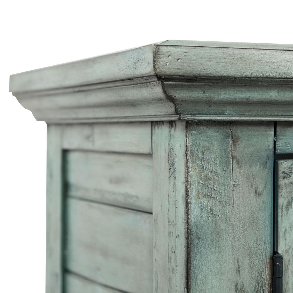 Waltham Rustic Shores 4-Door High Cabinet in Surfside, , large
