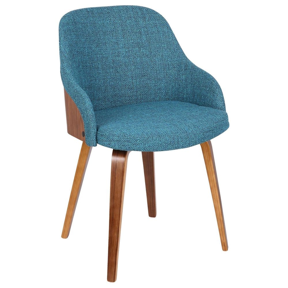 LumiSource Bacci Accent Chair in Teal, , large