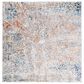 Safavieh Aston ASN728 6"7" Square Ivory and Navy Area Rug, , large