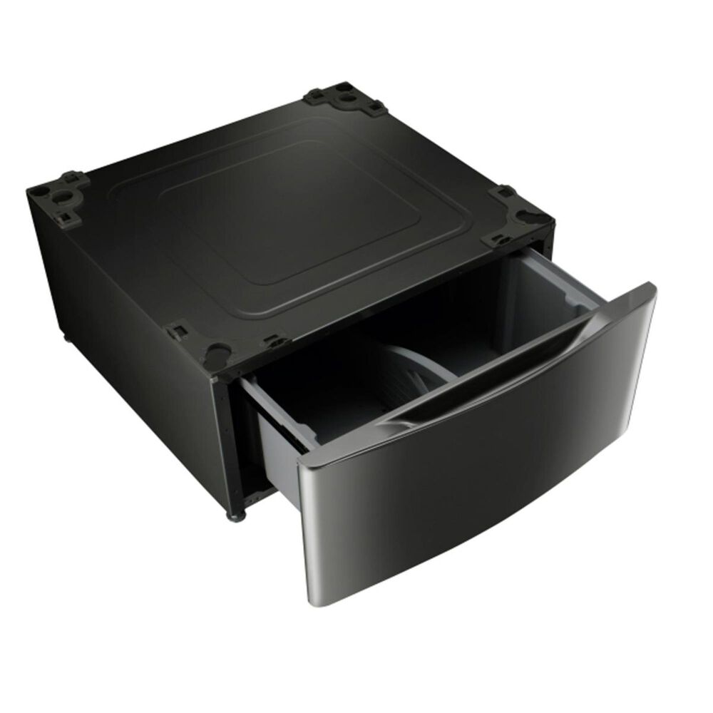 LG Laundry Pedestal in Black Stainless, , large