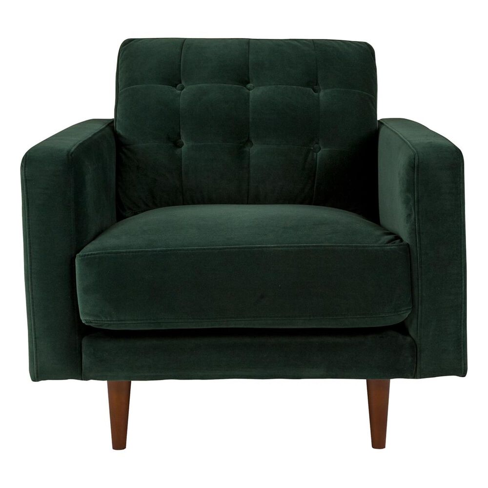 Urban Chic Ceebee Chair in Dark Forest Velvet, , large