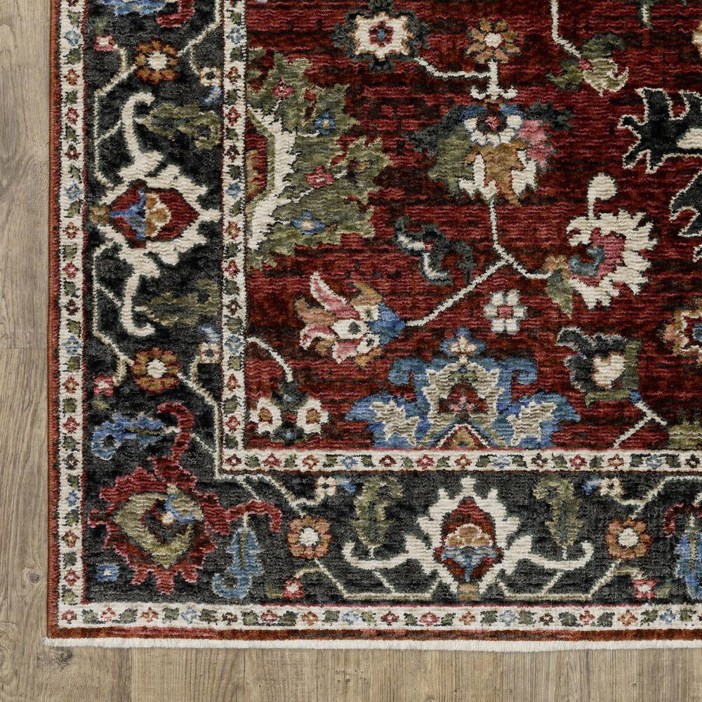 Oriental Weavers Hastings HA03V 5&#39;3&quot; x 7&#39;6&quot; Red Area Rug, , large