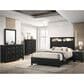 Crown Mark Cadence 4-Piece King Bedroom Set in Black and White, , large