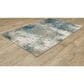 Oriental Weavers Venice Rimini 3"10" x 5"5" Blue and Beige Area Rug, , large