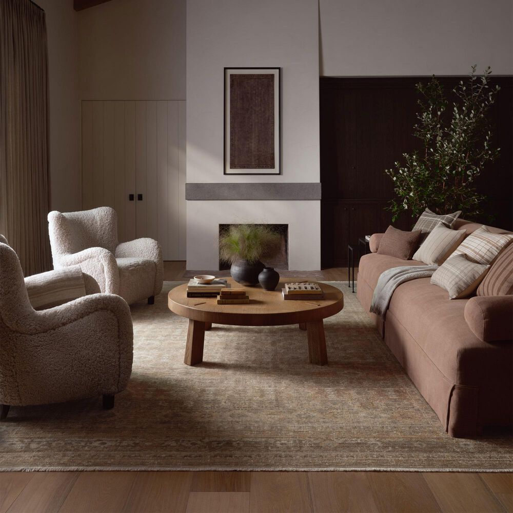 Amber Lewis x Loloi Molly Gold and Blue 2'7" x 7'9" Runner, , large