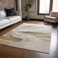 Dalyn Rug Company Ravenna RN11 9" x 12" Taupe Area Rug, , large