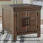 Ashley Moriville End Table in Grayish Brown, , large