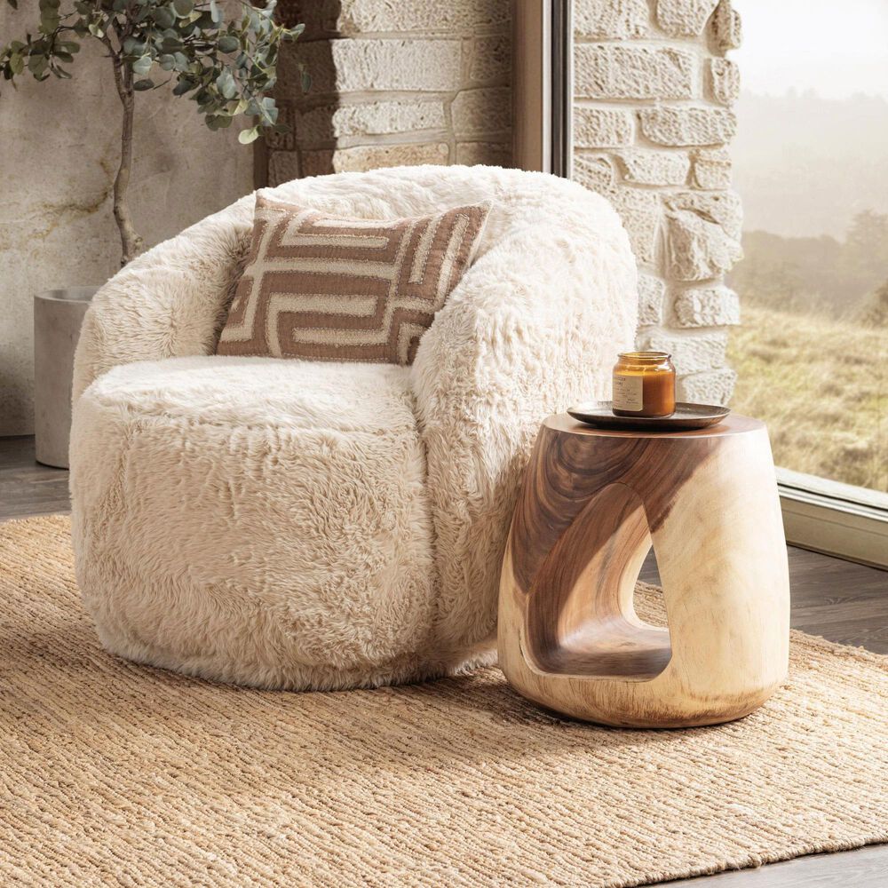 Classic Home Kana Accent Table in Natural, , large