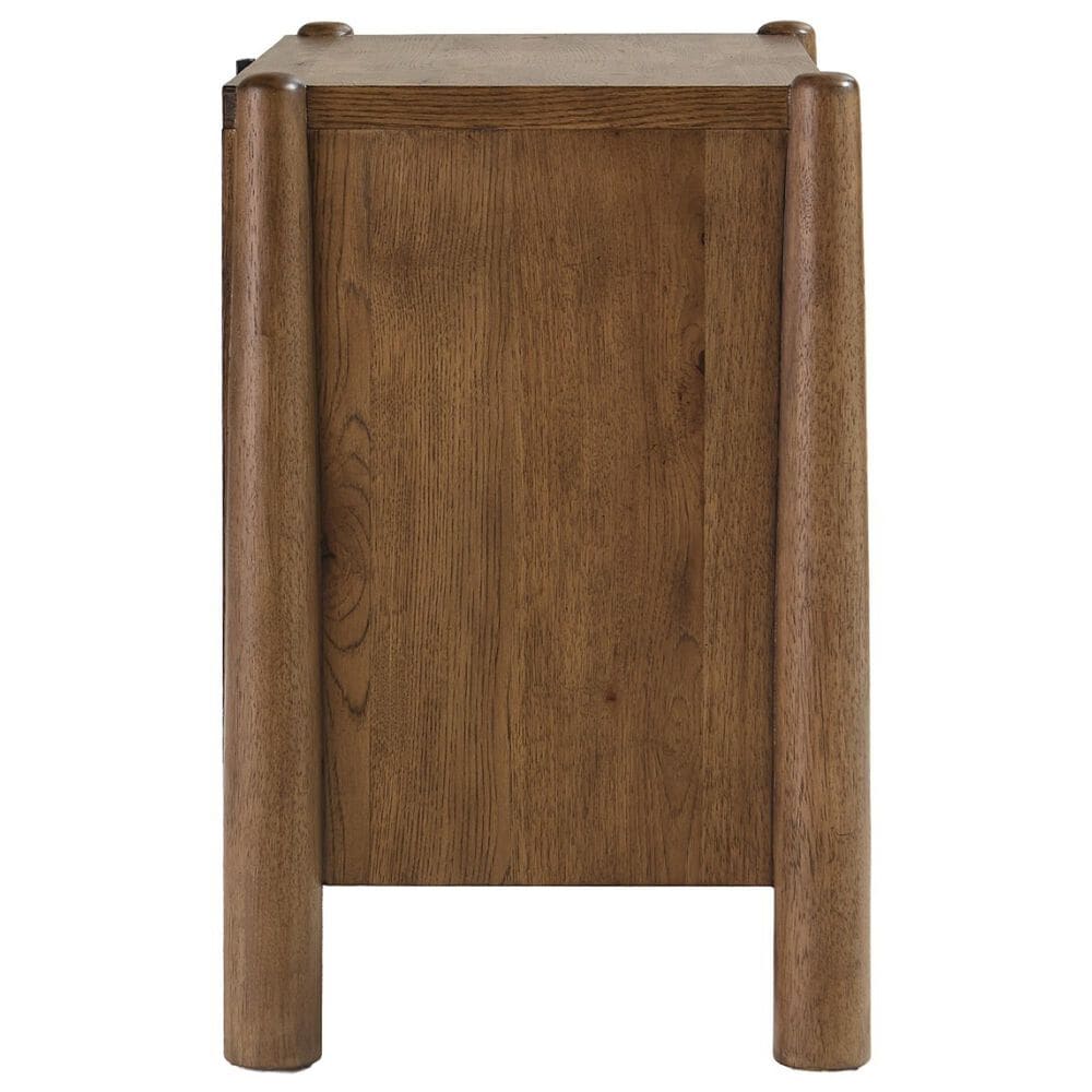 Riverside Furniture Henderson 4 Piece King Platform Panel Bedroom Set in Toasted Pecan, , large