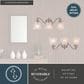 Vaxcel Standford 3-Light Bathroom Vanity in Brushed Nickel, , large