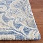 Safavieh Micro-Loop MLP532M 2"3" x 13" Blue and Ivory Runner, , large