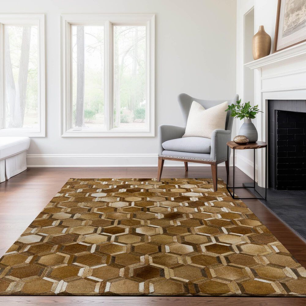 Dalyn Rug Company Bozeman BM1 Brown 5&#39; x 7&#39;6&quot; Area Rug, , large
