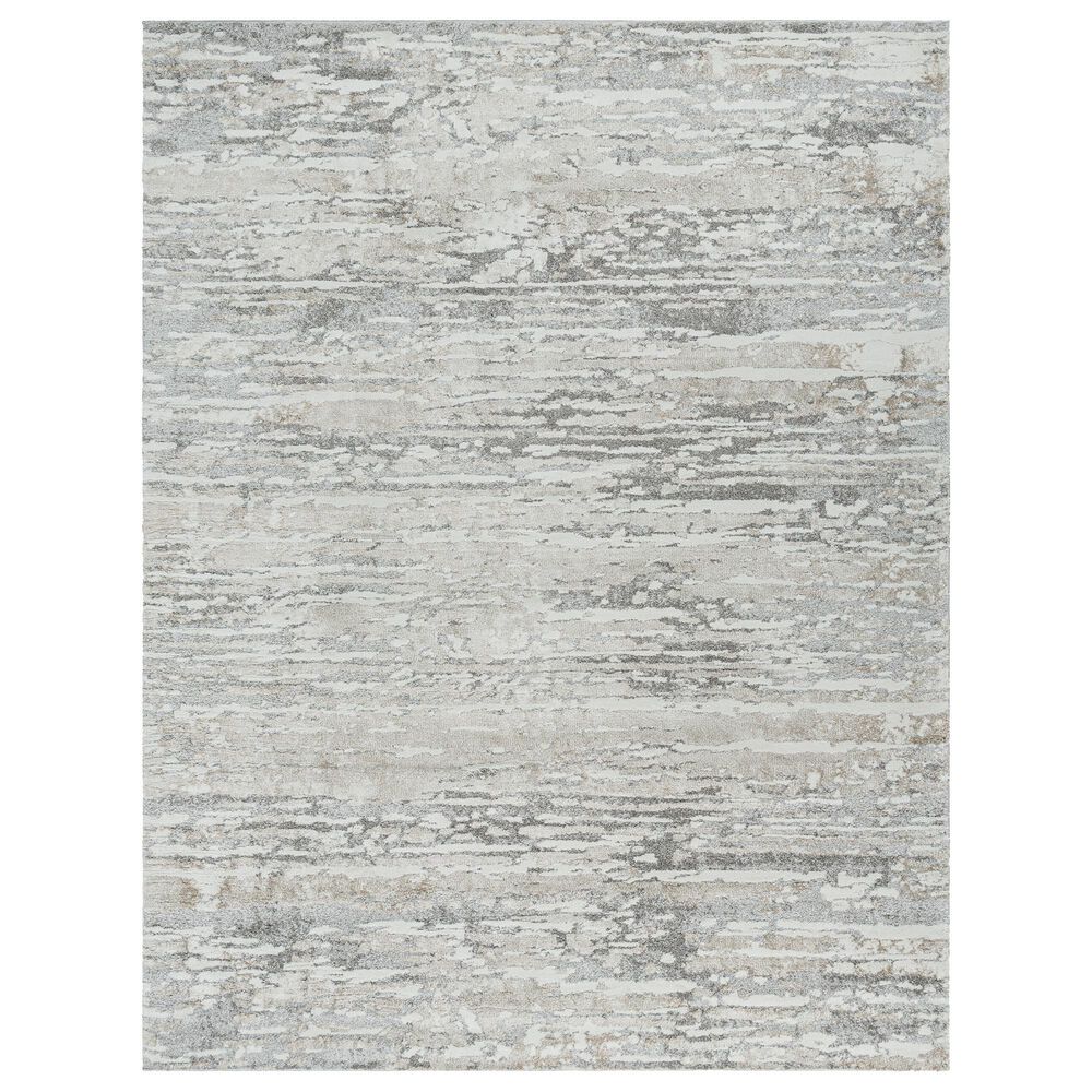 Surya Venice 8"10" x 12"4" Medium Gray, Tan and Ivory Area Rug, , large