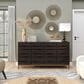 Maple and Jade Metal Sunburst Home Wall Mirror with Mirrored Accent in Polished Gold (Set of 3), , large