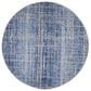 Safavieh Adirondack ADR116D 6" Round Blue and Silver Area Rug, , large