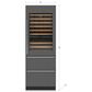 Sub Zero Designer 30" Wine Cooler with Right Hinge in Panel Ready, , large