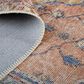 Feizy Percy 7"10" x 9"10" Rust and Blue Area Rug, , large