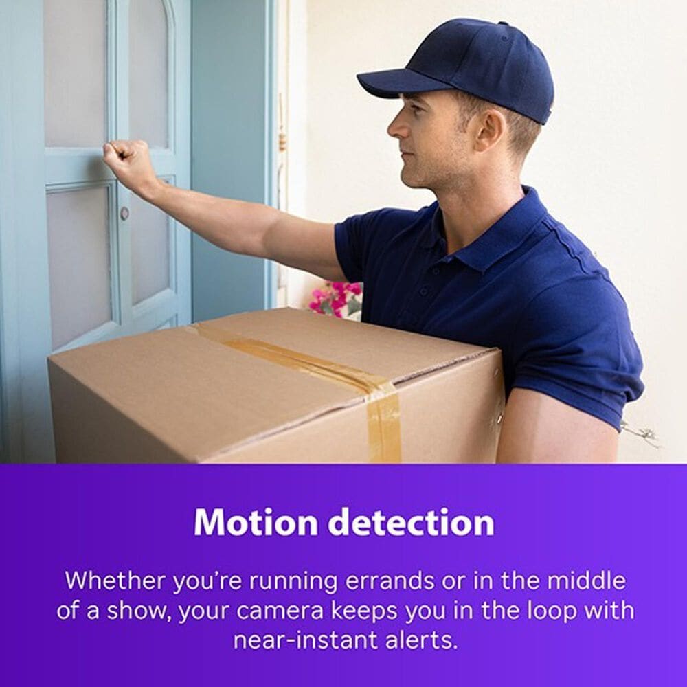 Roku Battery Camera Plus for Home Monitoring in White, , large