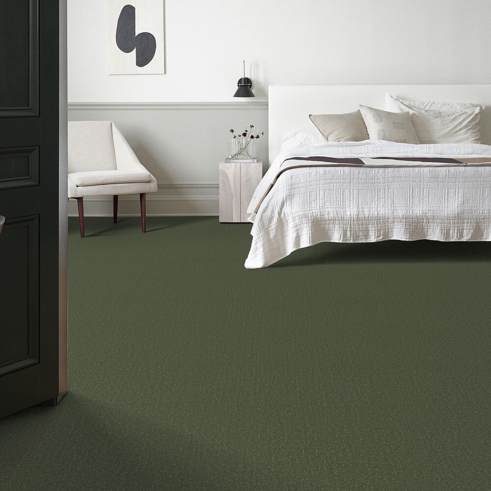 Shaw Canvas Comfort Carpet in Olive Grove, , large