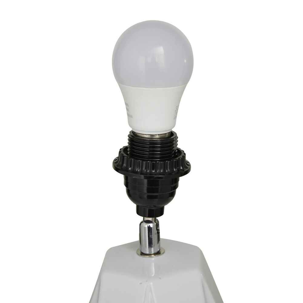 Maple and Jade 26&quot; x 15&quot; Table Lamp in Glossy White, , large