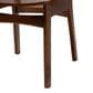 Baxton Studio Tafari Side Chair in Walnut Brown and Light Brown (Set of 2), , large