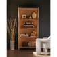 Universal Furniture Modern Wardrobe in Organic Natural Oak with Lighting, , large
