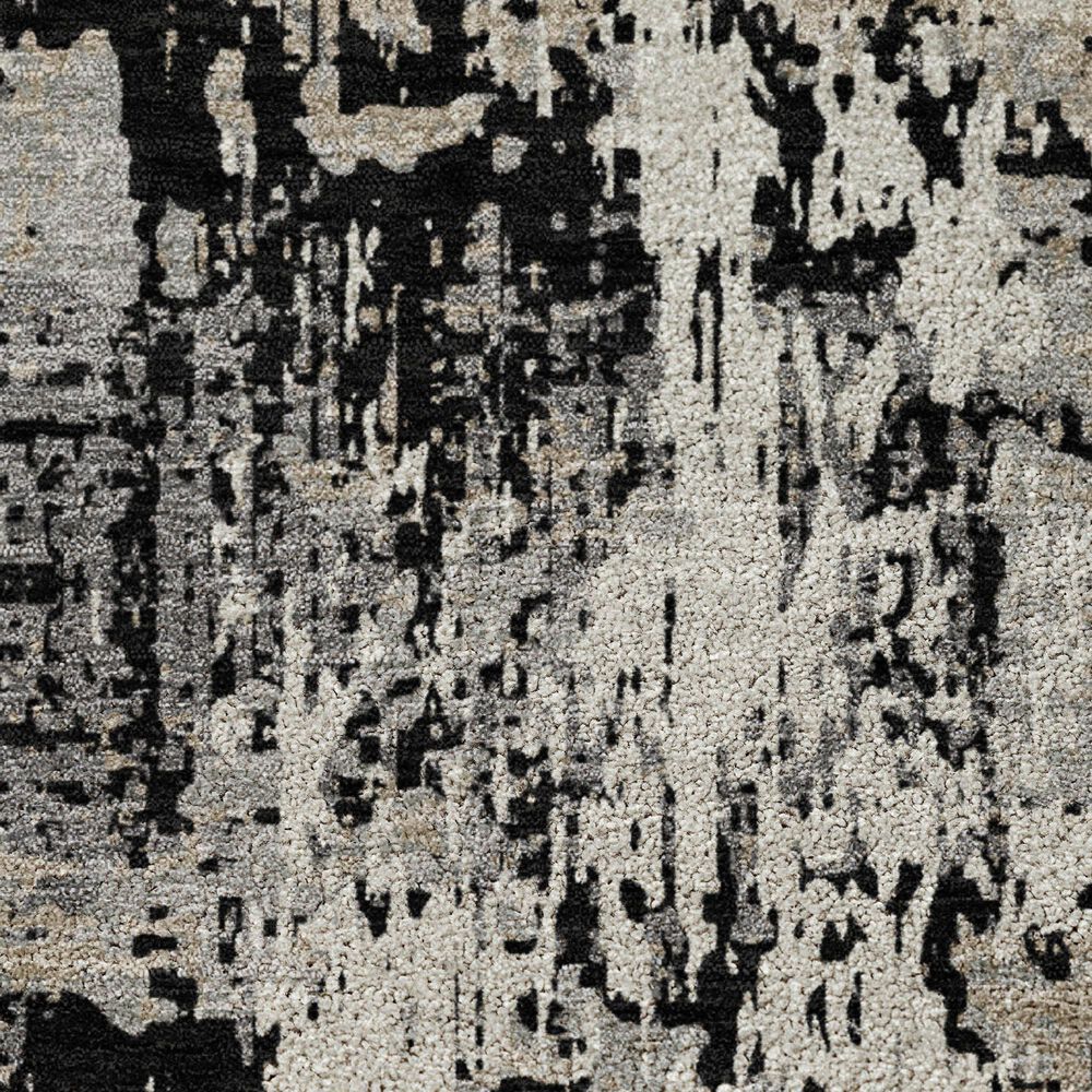Dalyn Rug Company Kochi KC7 Black 8&#39; Round Area Rug, , large