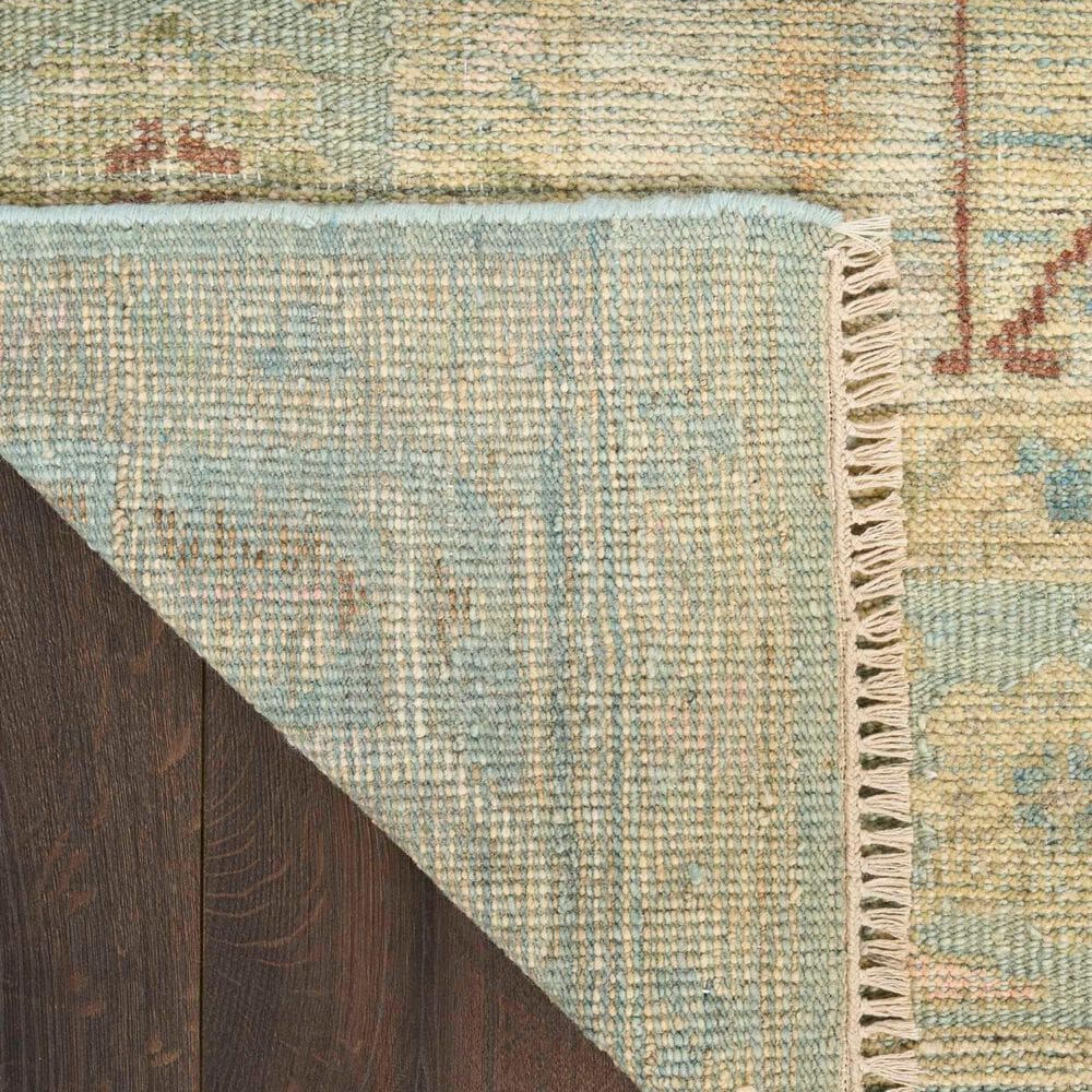 Nourison Heritage Vine HTV03 Light Blue 9&#39; x 12&#39; Area Rug, , large