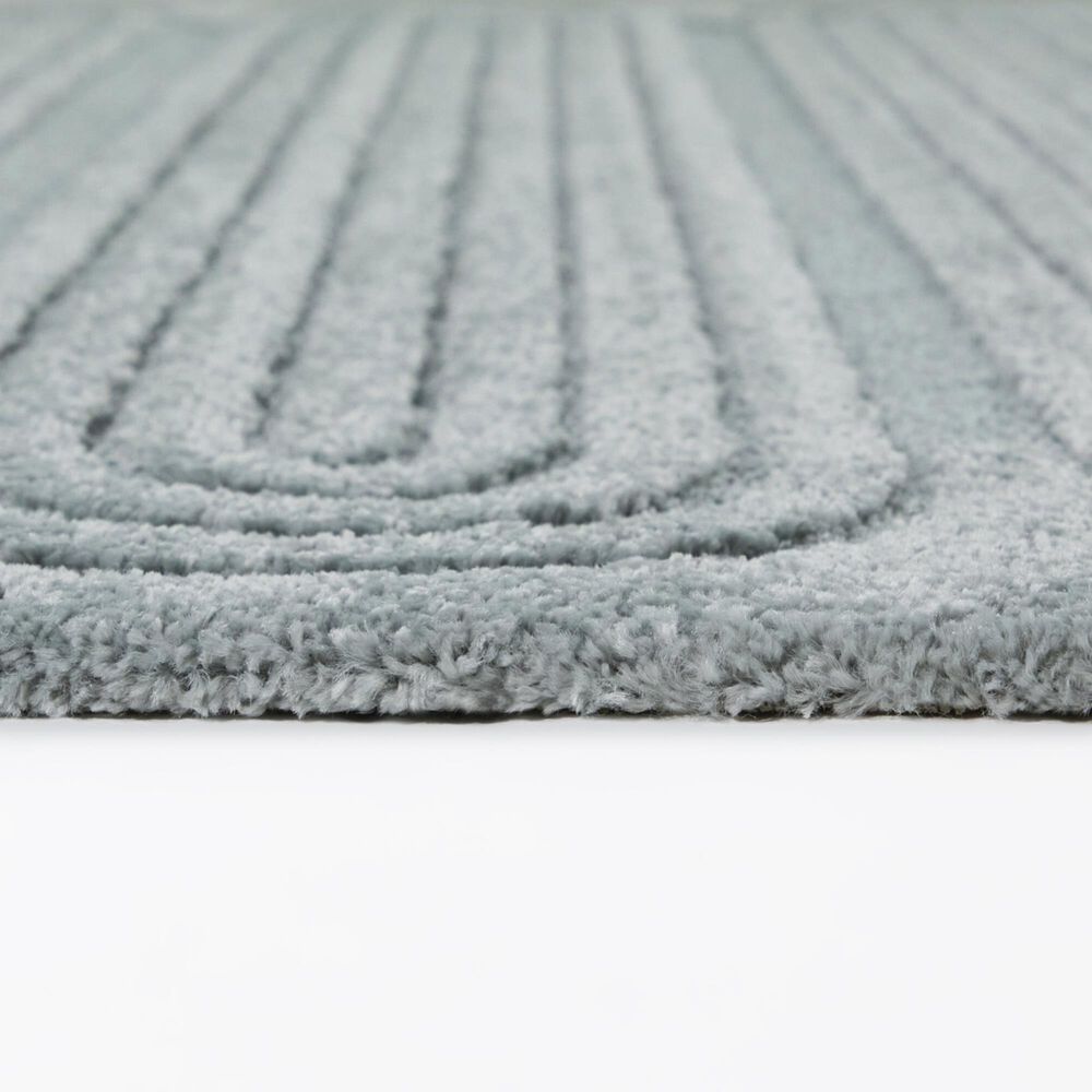 Balta Rugs Cocoon Ettore Teal 5'3" x 7' Area Rug, , large