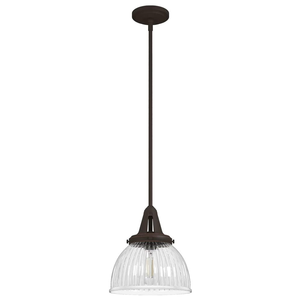Hunter Cypress Grove 10" 1-Light Pendant in Onyx Bengal, , large