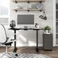 Furniture of America Villalobos Adjustable Office Desk in Black, , large