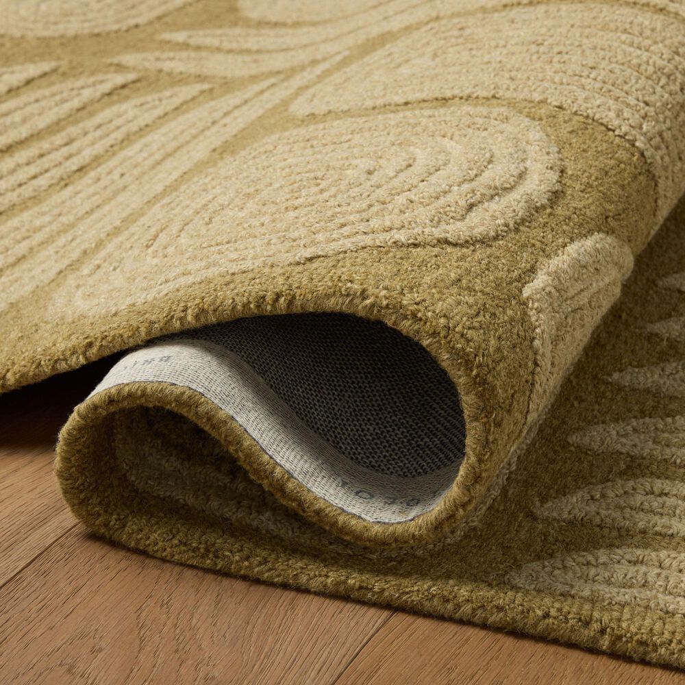 Loloi Madi Light Olive and Oatmeal 2'6" x 7'6" Runner, , large