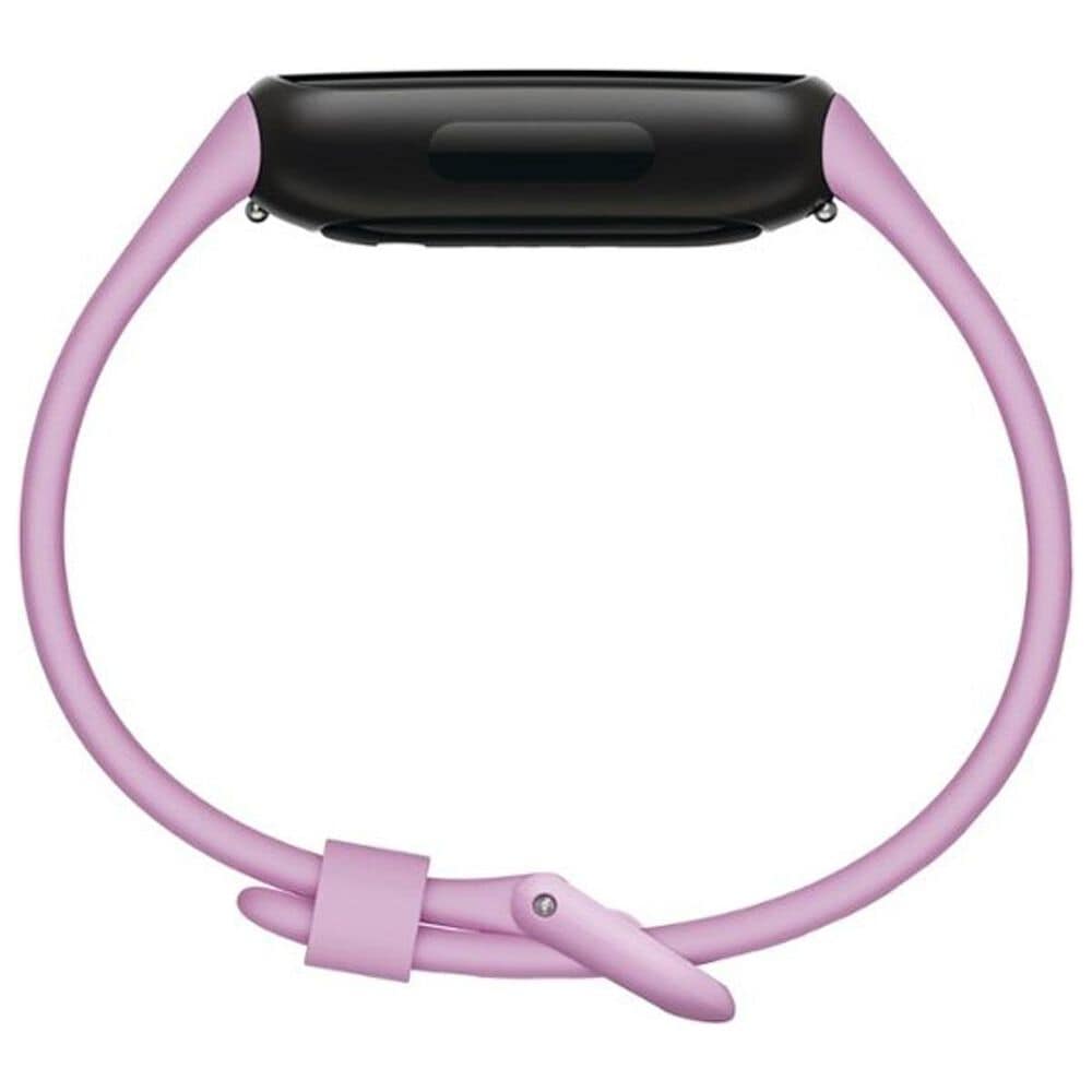 Fitbit Inspire 3 Tracking Watch Black Case with Lilac Bliss Sport Band, , large