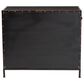 Baxton Studio Benton 4-Drawer Storage Cabinet in Black, , large