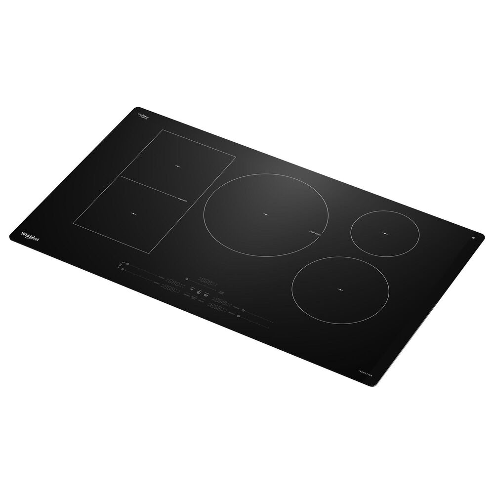 Whirlpool 36" Induction Cooktop Temp Cook Technology in Black, , large