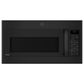 GE Profile 1.7 Cu. Ft. Convection Over-the-Range Microwave Oven in Black, , large